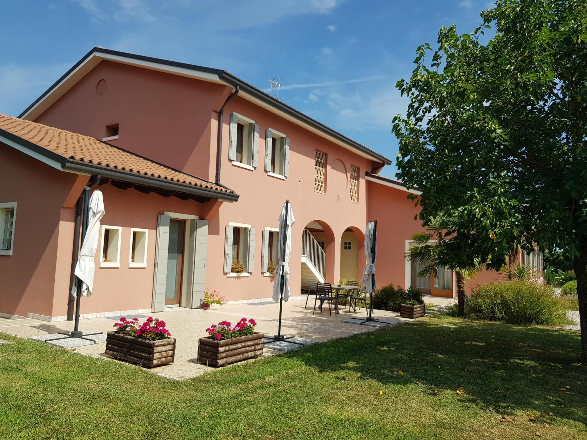 Agriturismo Casa Rossa Postioma Bagian luar foto